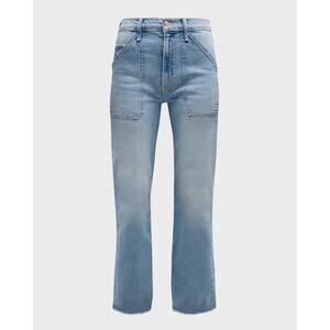 MOTHER Women's The Patch Rambler Ankle Jeans In Norway Dude Size 27 NWT